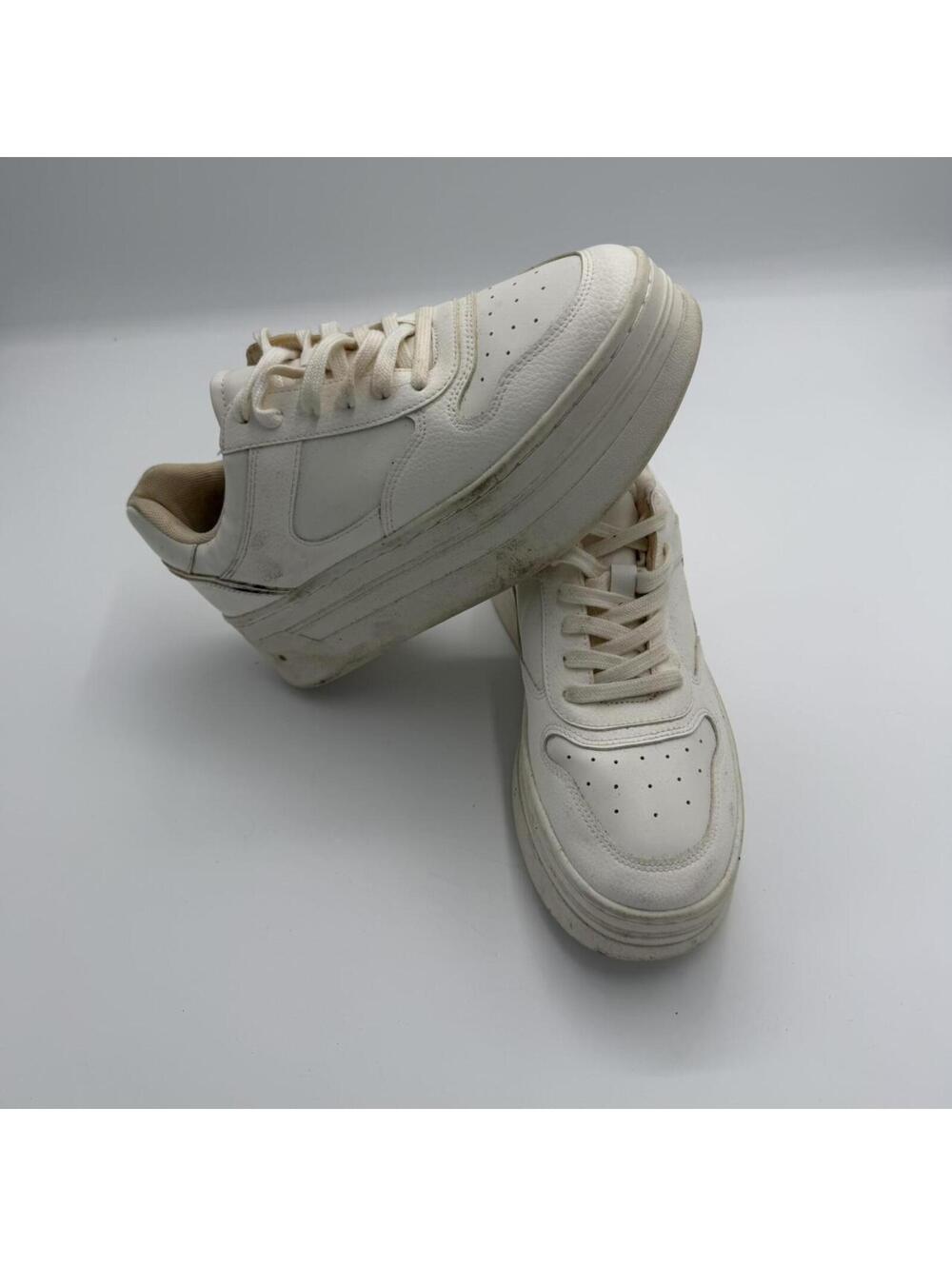 H&M Women's White and Cream Trainer